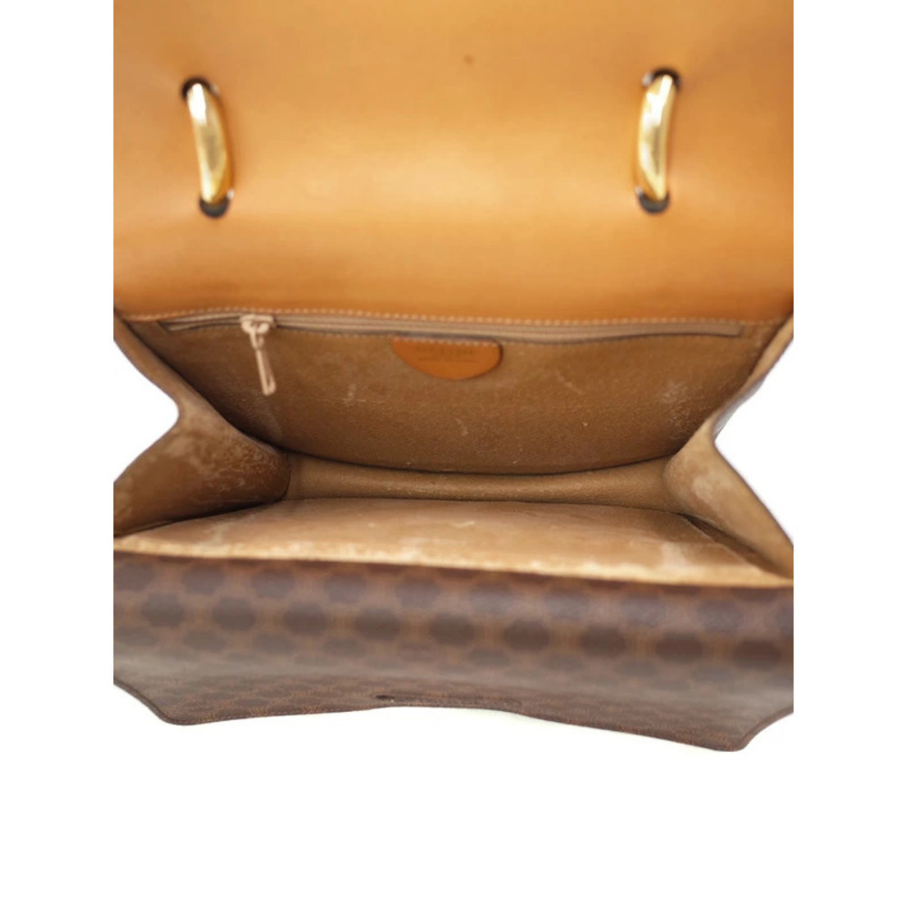 CELINE Macadam canvas handbag brown canvas triomphe - Picture 4 of 9